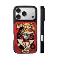 Lucifer Morningstar pride devil art iPhone 17 Pro Max Black Case