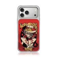 Lucifer Morningstar pride devil art iPhone 17 Pro Max Electroplated Silver Case1