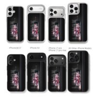 LUNOX DIVINE GODDESS MOBILE LEGENDS Chris Brown Phone Case Black Electroplated Silver For Iphone 11 To 17