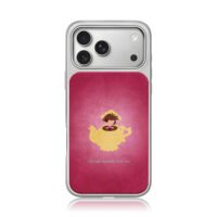 Mad Hatter in teapot Alice art iPhone 17 Pro Max Electroplated Silver Case1