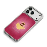 Mad Hatter in teapot Alice art iPhone 17 Pro Max Electroplated Silver Case2