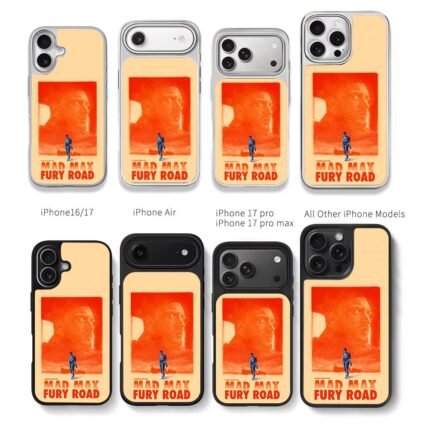 Mad Max Fury Road Furiosa poster Chris Brown Phone Case Black Electroplated Silver For Iphone 11 To 17
