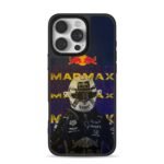 Mad Max Red Bull F1 driver helmet iPhone 16 Pro Max Black Case