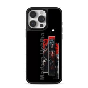 Madara Uchiha Naruto samurai art Phone Case for iPhone 11-17 & Samsung Galaxy S24-S26