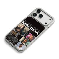 Maluma photos Don Juan EP collage iPhone 17 Pro Max Electroplated Silver Case2