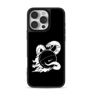 Mamba snake Nike basketball iPhone 16 Pro Max Black Case