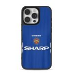 Man Utd Umbro Sharp football jersey iPhone 16 Pro Max Black Case