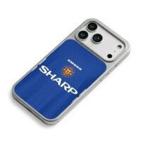 Man Utd Umbro Sharp football jersey iPhone 17 Pro Max Electroplated Silver Case2