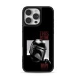 Mandalorian helmet This Is The Way iPhone 16 Pro Max Black Case