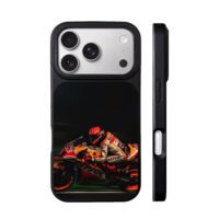 Marc Marquez 93 Repsol Honda bike iPhone 17 Pro Max Black Case