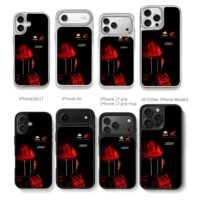 Marc Marquez 93 Repsol Honda helmet Chris Brown Phone Case Black Electroplated Silver For Iphone 11 To 17