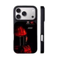 Marc Marquez 93 Repsol Honda helmet iPhone 17 Pro Max Black Case