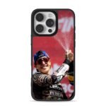 Marc Marquez racing champagne spray iPhone 16 Pro Max Black Case