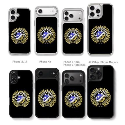 Mario Kart spiny shell Power Glory Chris Brown Phone Case Black Electroplated Silver For Iphone 11 To 17