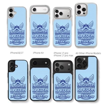 Mario Winged Koopa Driving Academy Chris Brown Phone Case Black Electroplated Silver For Iphone 11 To 17