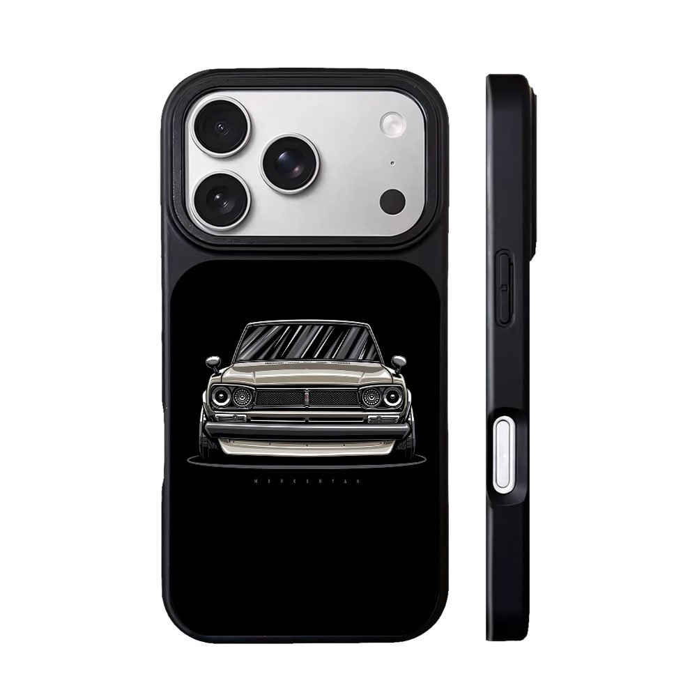 Markaryan vintage JDM sedan art iPhone 17 Pro Max Black Case