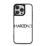 Maroon 5 band logo iPhone 16 Pro Max Black Case