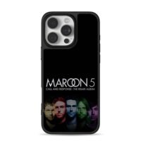 Maroon5 color band remix album art iPhone 16 Pro Max Black Case