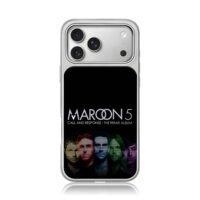 Maroon5 color band remix album art iPhone 17 Pro Max Electroplated Silver Case1
