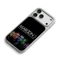 Maroon5 color band remix album art iPhone 17 Pro Max Electroplated Silver Case2