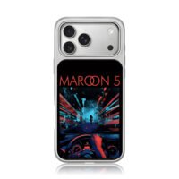 Maroon5 poster girl driving tunnel iPhone 17 Pro Max Electroplated Silver Case1