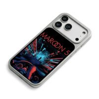 Maroon5 poster girl driving tunnel iPhone 17 Pro Max Electroplated Silver Case2