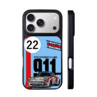 Martini Racing Porsche 911 No22 Car iPhone 17 Pro Max Black Case