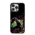 Marvel Black Panther comic text art iPhone 16 Pro Max Black Case