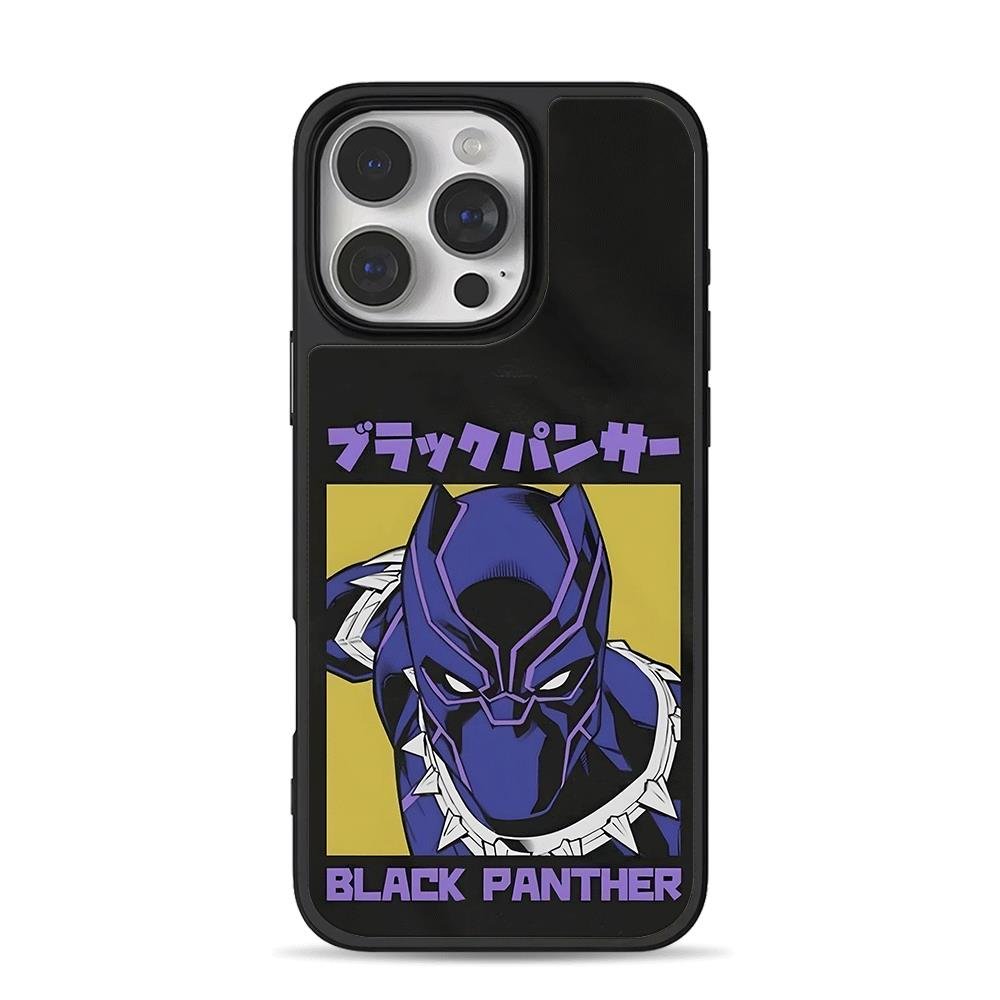 Marvel comic Black Panther art iPhone 16 Pro Max Black Case Marvel comic Black Panther art iPhone 16 Pro Max Black Case