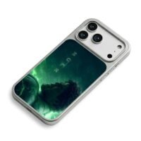 Marvel Hulk angry green glow iPhone 17 Pro Max Electroplated Silver Case2