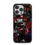 Marvel Spider-Man Miles collage Phone Case for iPhone 11-17 & Samsung Galaxy S24-S26
