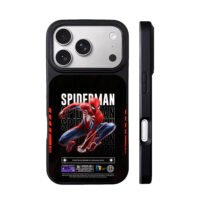 Marvel Spiderman streetwear graphic iPhone 17 Pro Max Black Case