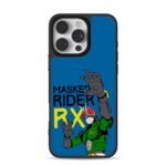 Masked Rider RX cartoon hero iPhone 16 Pro Max Black Case