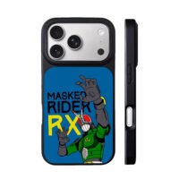 Masked Rider RX cartoon hero iPhone 17 Pro Max Black Case