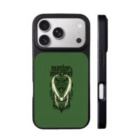 Master of Mischief Loki helmet art iPhone 17 Pro Max Black Case