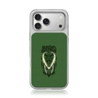 Master of Mischief Loki helmet art iPhone 17 Pro Max Electroplated Silver Case1