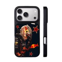 Max Red Bull F1 helmet trophy stars iPhone 17 Pro Max Black Case