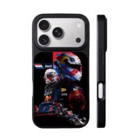 Max Red Bull F1 race cars helmets iPhone 17 Pro Max Black Case