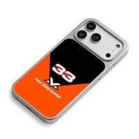 Max Verstappen 33 F1 orange black Phone Case for iPhone 11-17 & Samsung Galaxy S24-S26 - Image 5
