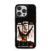 Max Verstappen 33 Red Bull F1 car iPhone 16 Pro Max Black Case