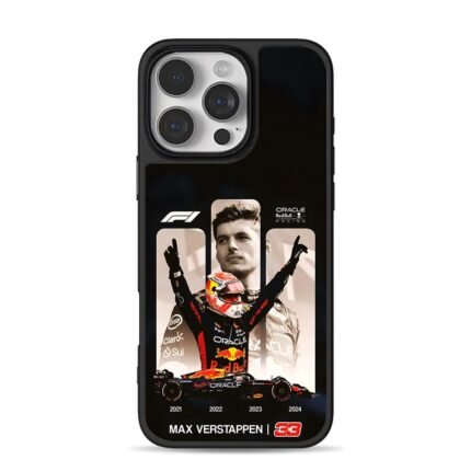 Max Verstappen 33 Red Bull F1 car iPhone 16 Pro Max Black Case