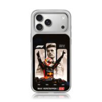 Max Verstappen 33 Red Bull F1 car iPhone 17 Pro Max Electroplated Silver Case1
