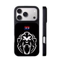 Max Verstappen 33 white lion logo iPhone 17 Pro Max Black Case
