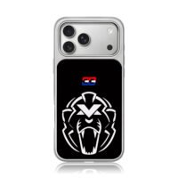 Max Verstappen 33 white lion logo iPhone 17 Pro Max Electroplated Silver Case1