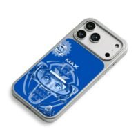 Max Verstappen F1 Red Bull art iPhone 17 Pro Max Electroplated Silver Case2