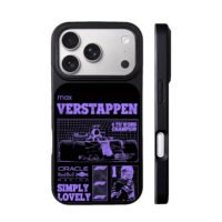 Max Verstappen F1 Red Bull champion iPhone 17 Pro Max Black Case