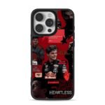 Max Verstappen F1 Red Bull collage iPhone 16 Pro Max Black Case