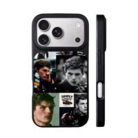 Max Verstappen F1 Red Bull collage iPhone 17 Pro Max Black Case