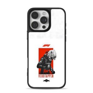 Max Verstappen F1 Red Bull racing iPhone 16 Pro Max Black Case