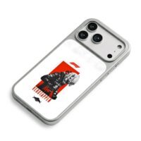 Max Verstappen F1 Red Bull racing iPhone 17 Pro Max Electroplated Silver Case2